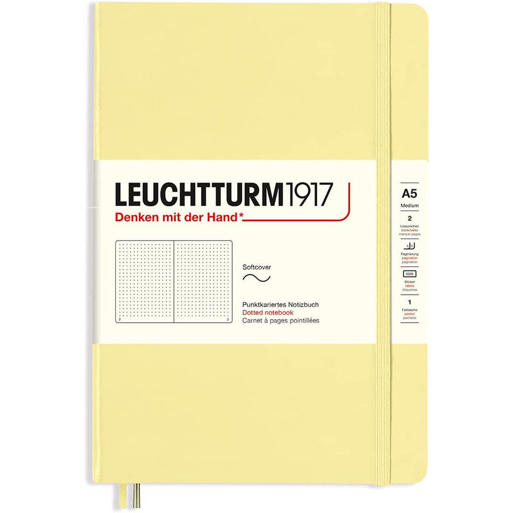 Leuchtturm Softcover Dotted Notebook A5