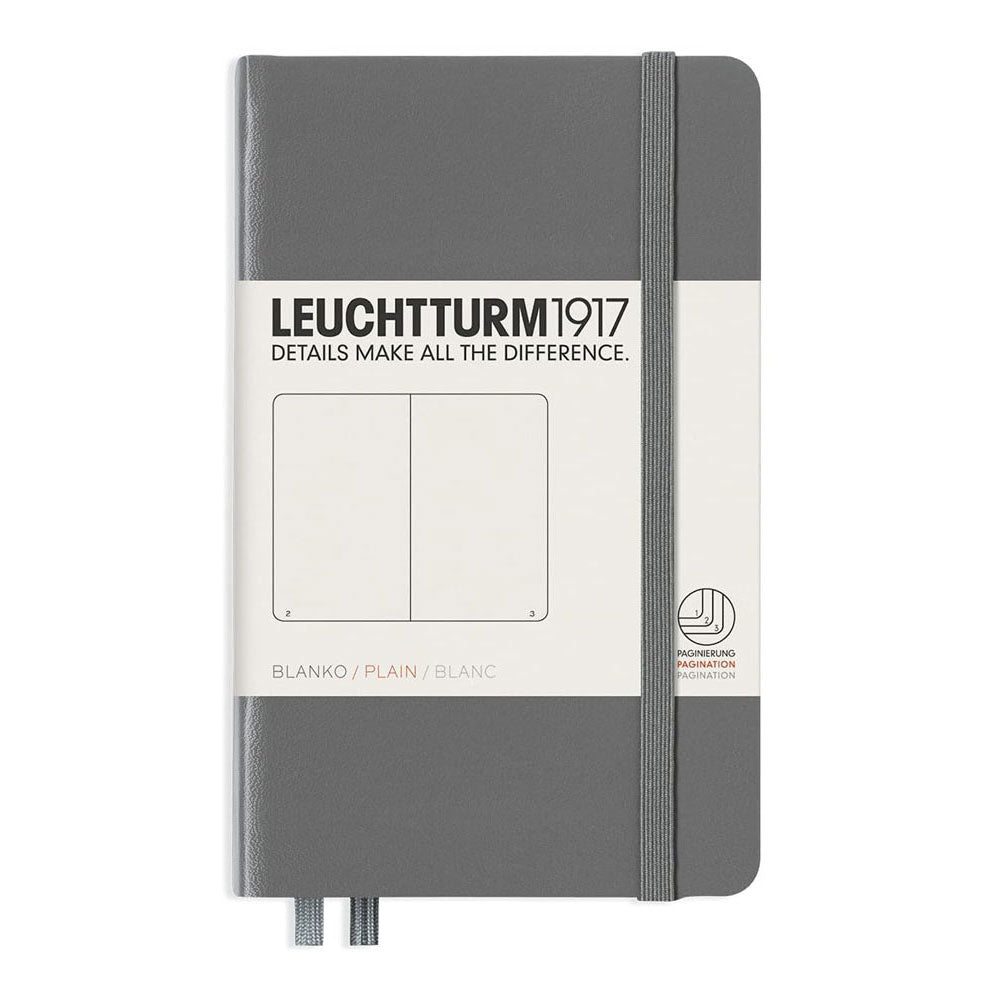 Leuchtturm Hardcover Plain Notebook A6