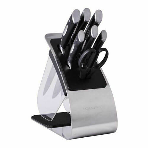 Scanpan Classic Eclipse Knife Block Set (8pcs)