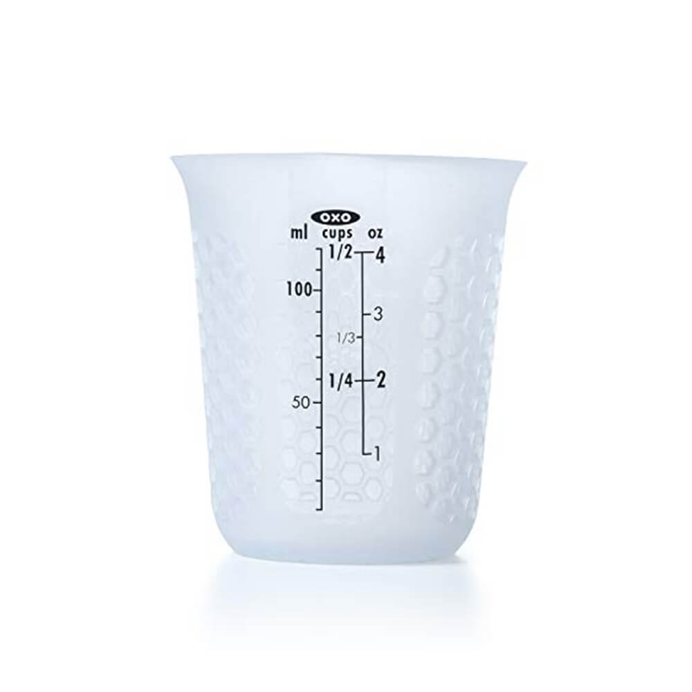 Oxo buone impugnature spremere e versare la tazza di misura in silicone