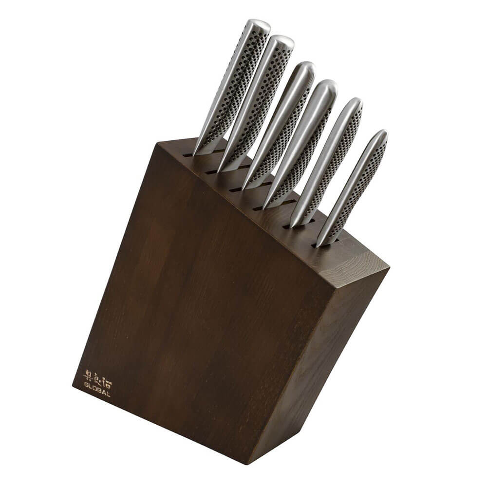 Global Knives Kyoto Knife Block Set (7 st)