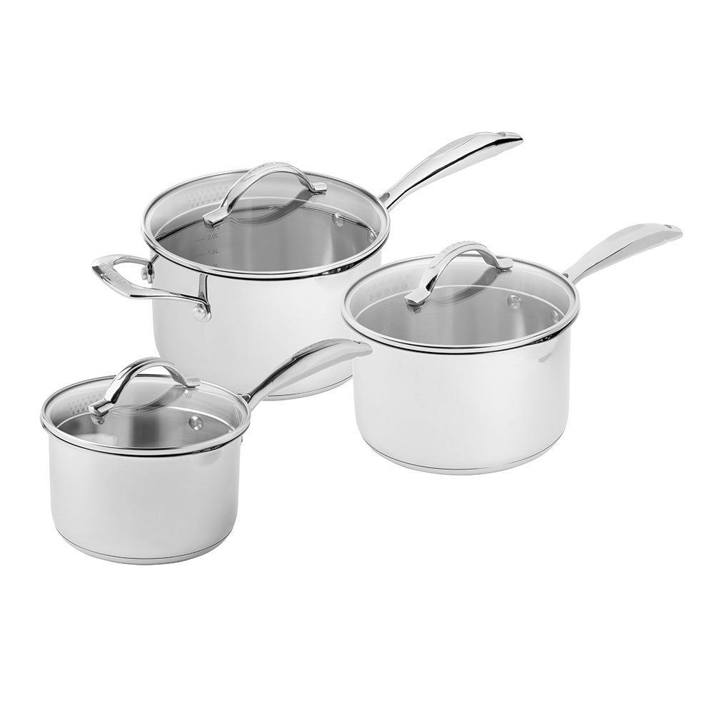 Scanpan roestvrijstalen steelpan set