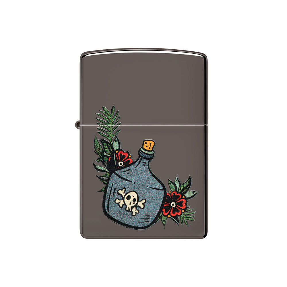 Image de couleur de tatouage de zippo