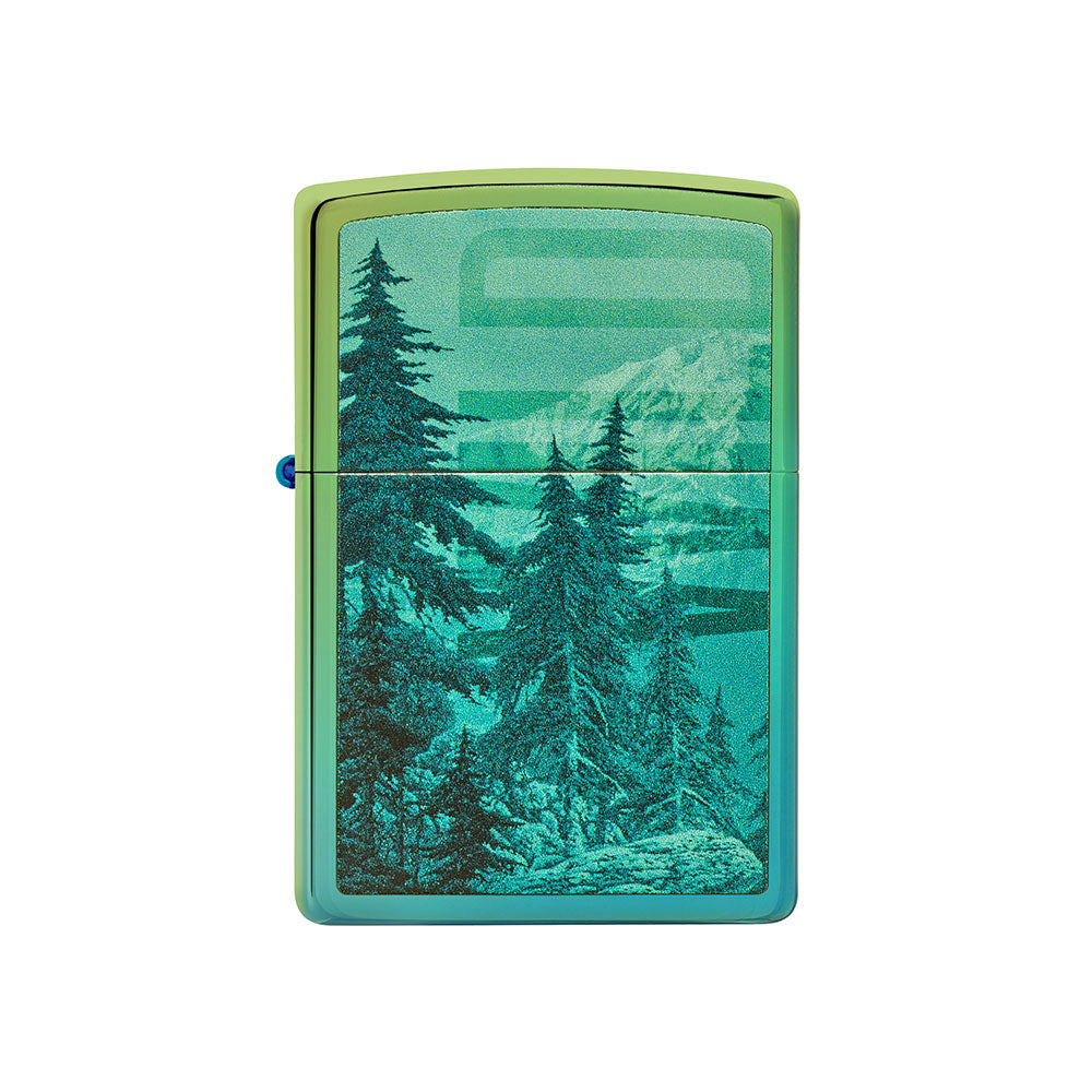 Zippo Mountain Design Windproof Lżejszy