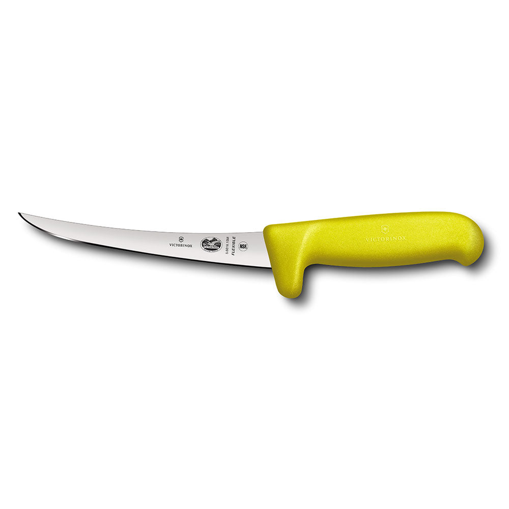 Fibrox Curved Blade Fifting Knife 15cm (amarelo)