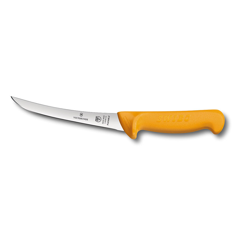 Swibo buet bladbening kniv 13cm (gul)