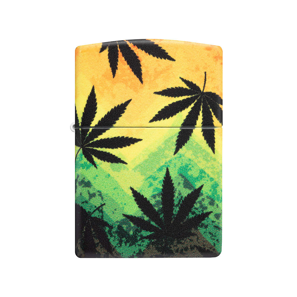 Zippo 540 Diseño de cannabis mate encendedor