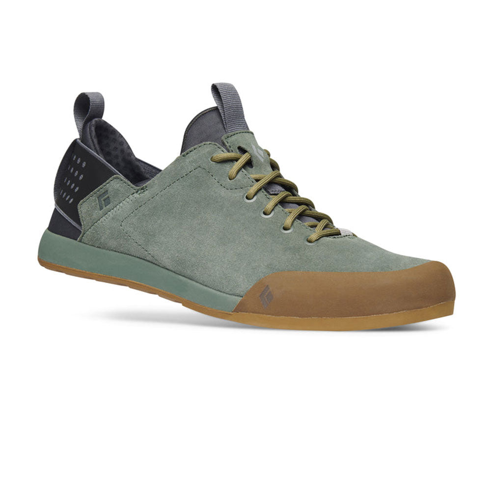 Sessão masculina Sapatos de abordagem de camurça (Fir Green)