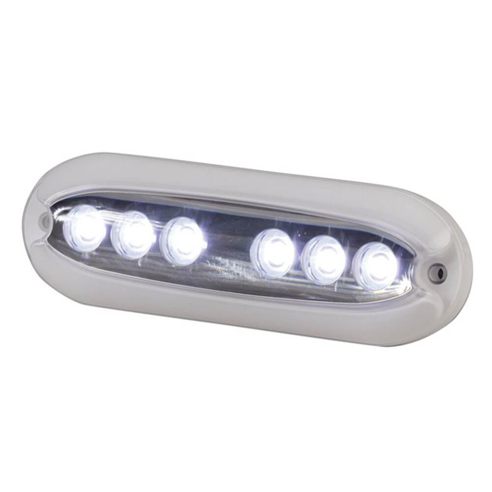 LED -lys undervandsoverflademontering (6x2w)