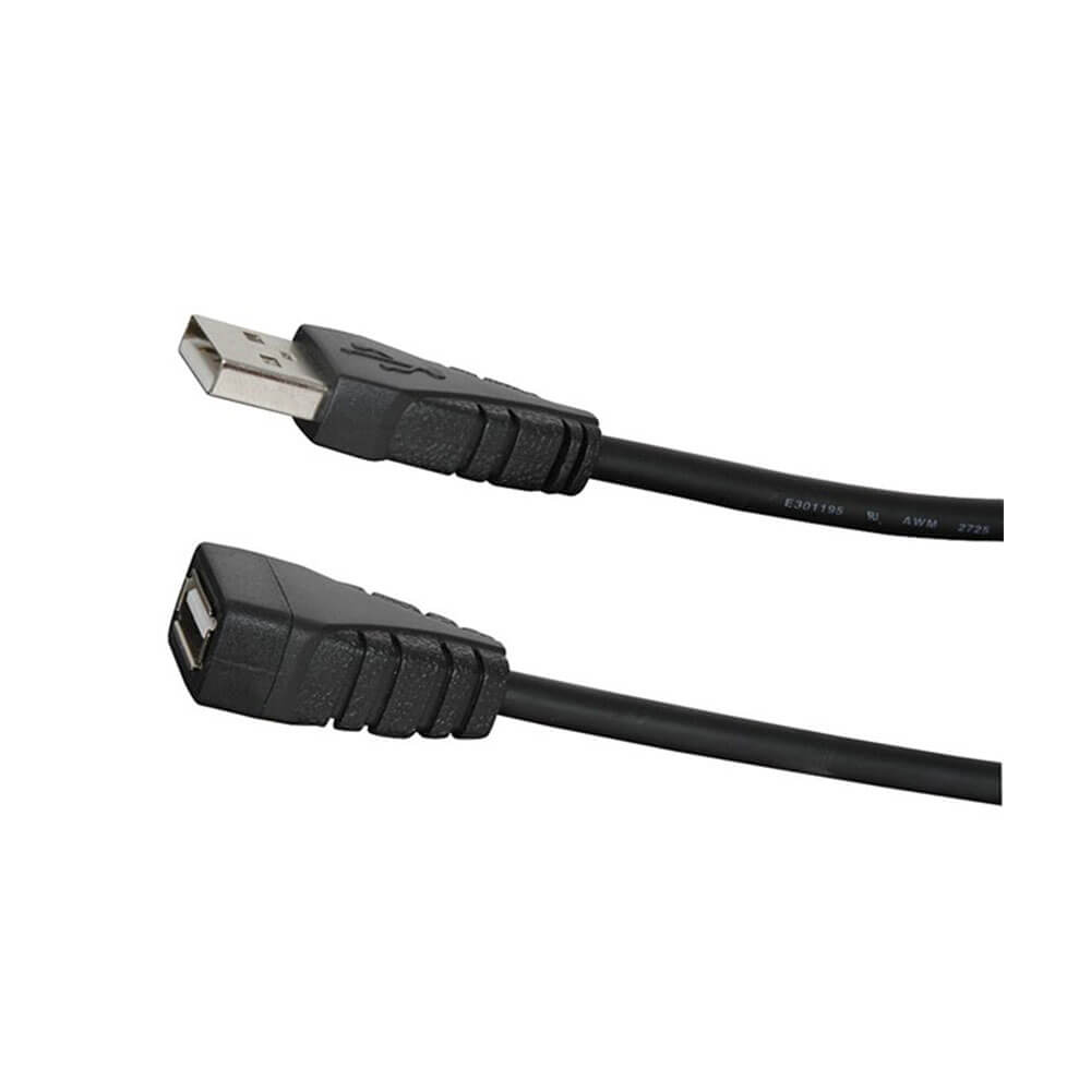 USB 2.0 Type-A Plug to Socket Cable 1pc