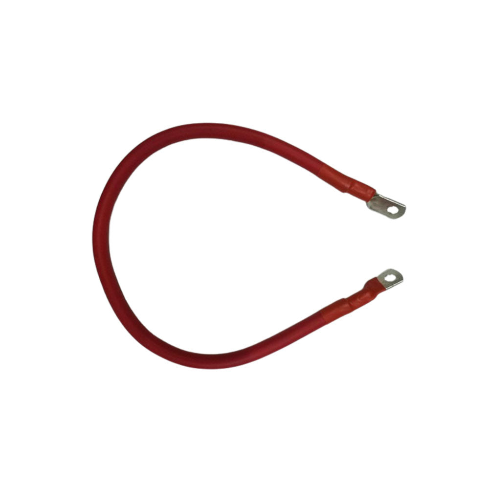 0-Gauge Tinned Battery Power Lead (Red)