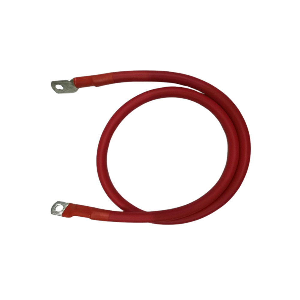 0-Gauge Tinned Battery Power Lead (Red)