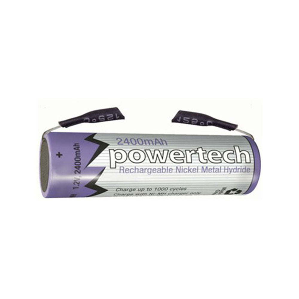 Powertech genopladelig AA Ni-MH batteri 1.2V