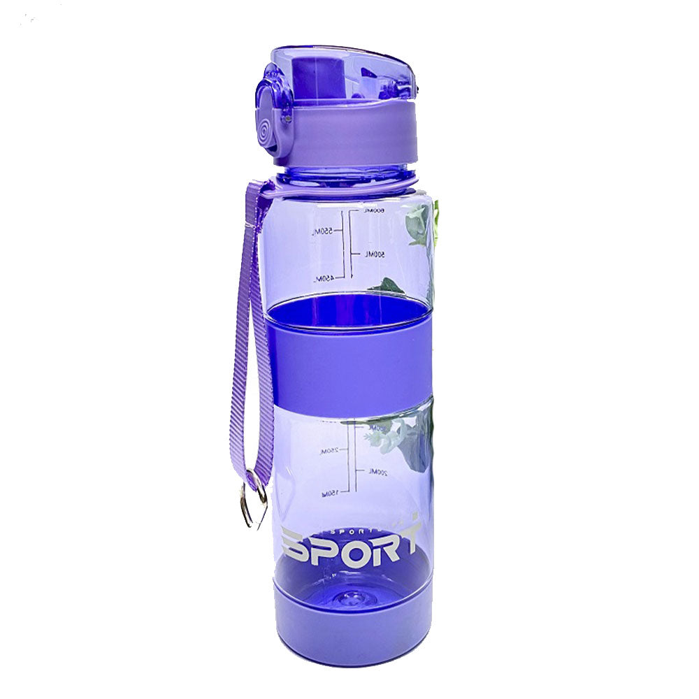 Plastic Sports Bottle 600mL