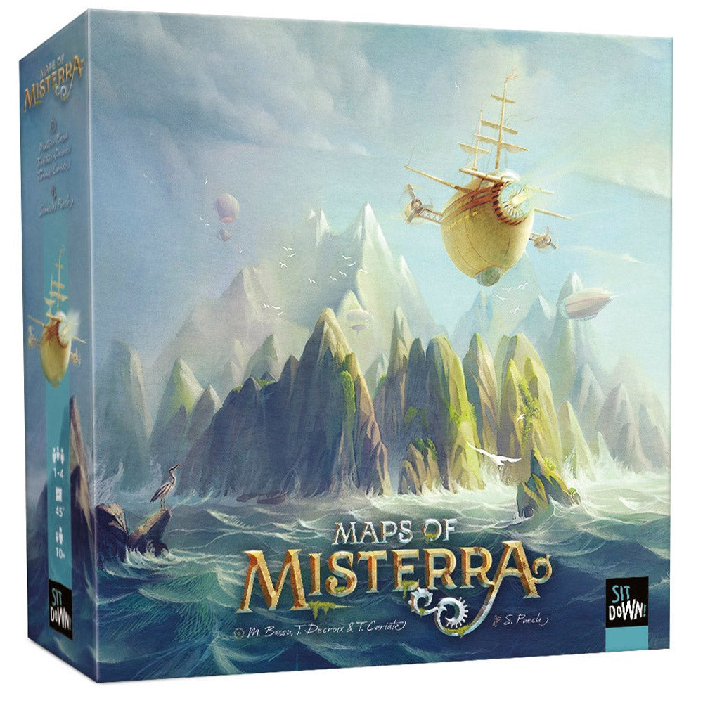 Maps of Misterra Strategy Game