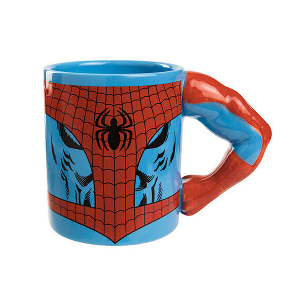 Muscoli modellati da tazza da caffè Marvel