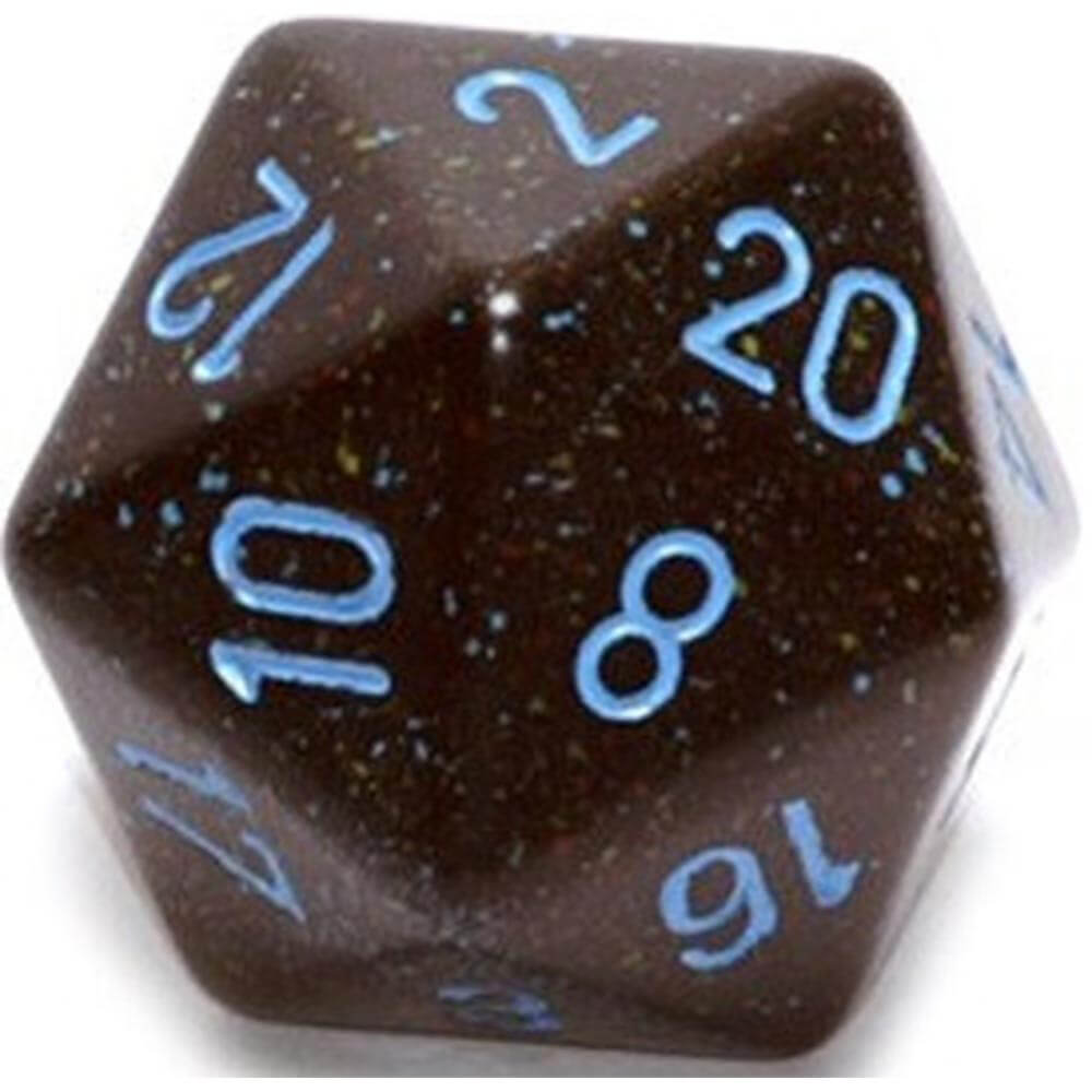 D20 Dice moucheté (34 mm)