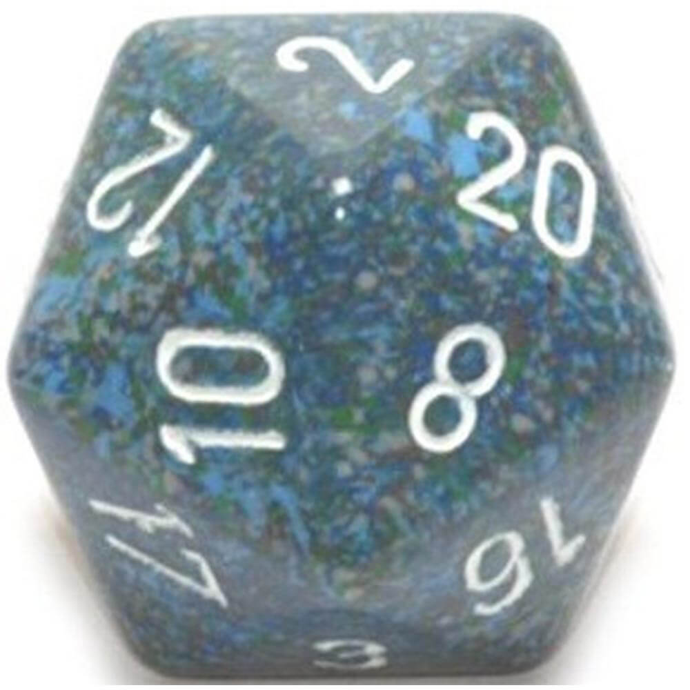 D20 Dice moucheté (34 mm)