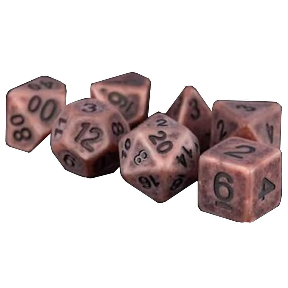 MDG Polyedral Resin Dice Set