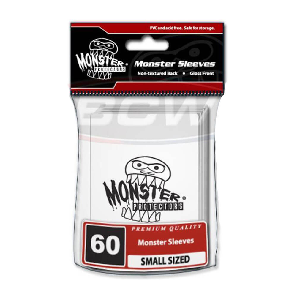 BCW Monster Deck Protectors SML m/ logo (60)