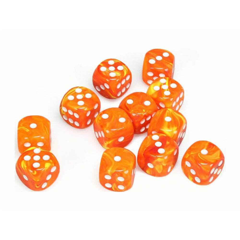 D6 DICE VORTEX 16mm (12 DICE)