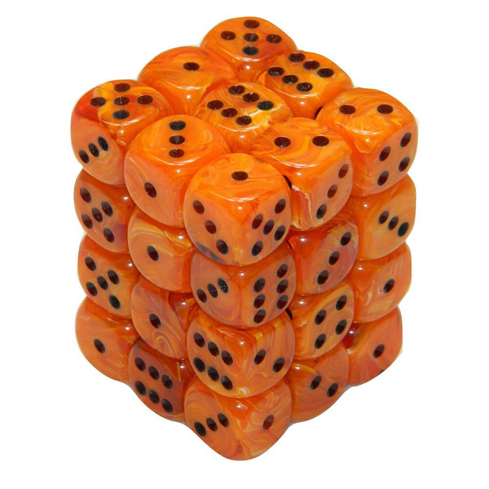 D6 DICE Vortex 12 mm (36 dobbelstenen)