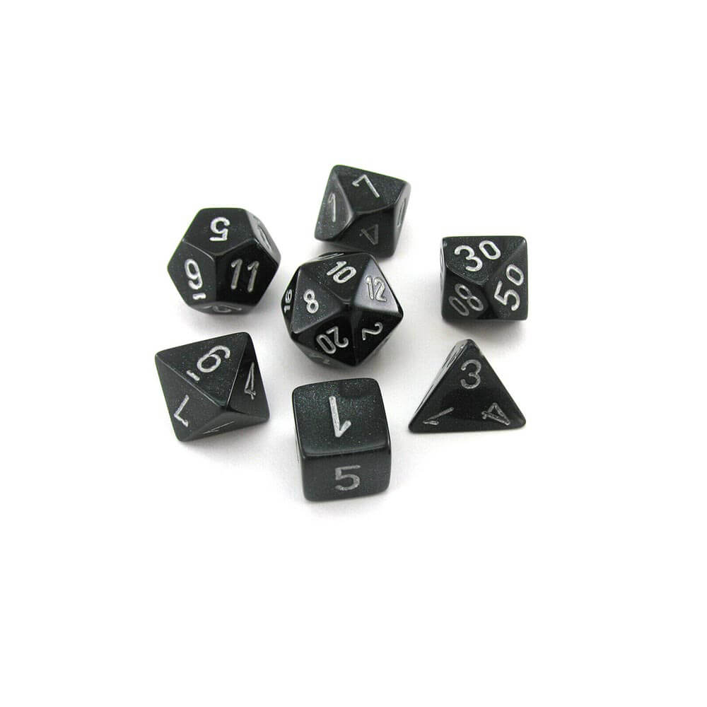 D7 die set terning borealis poly (7 terninger)