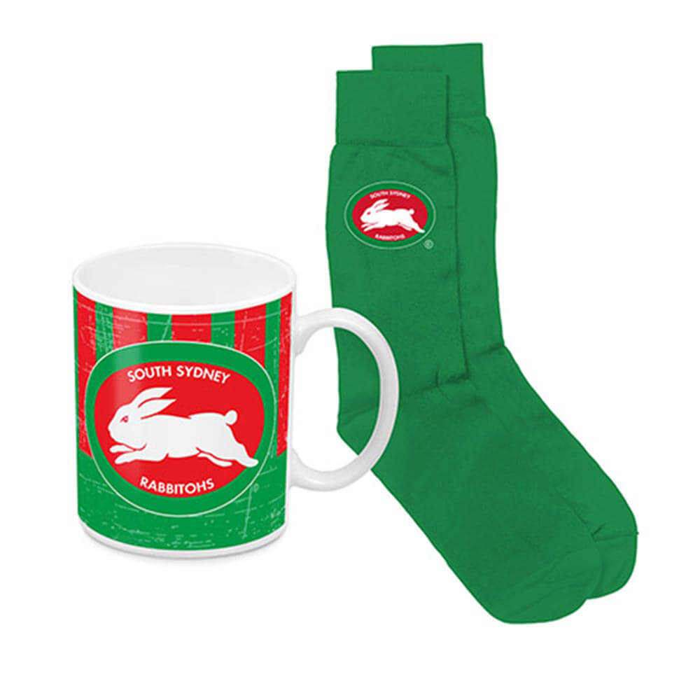 NRL Coffee Mub Heritage & Sock Pack