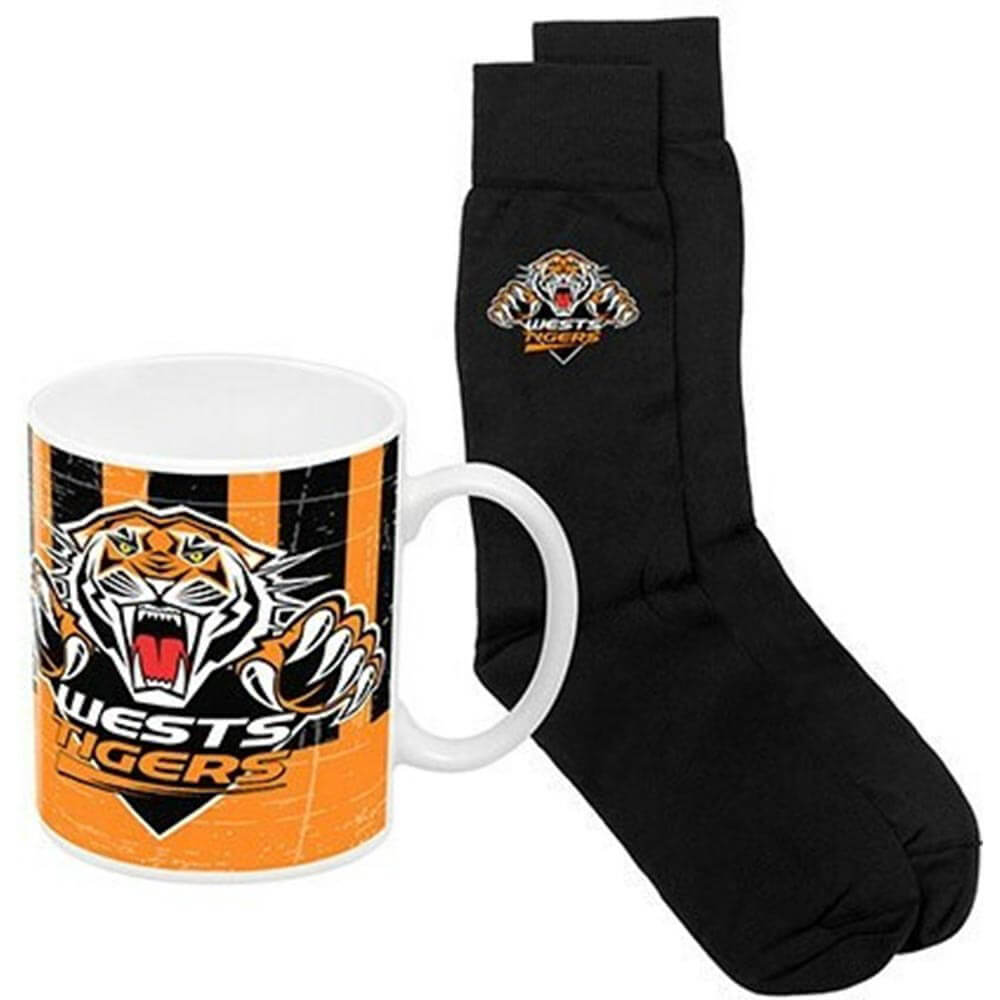 NRL Coffee Mub Heritage & Sock Pack