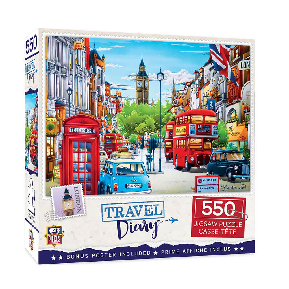 MP Travel Diary Puzzle (550 pcs)