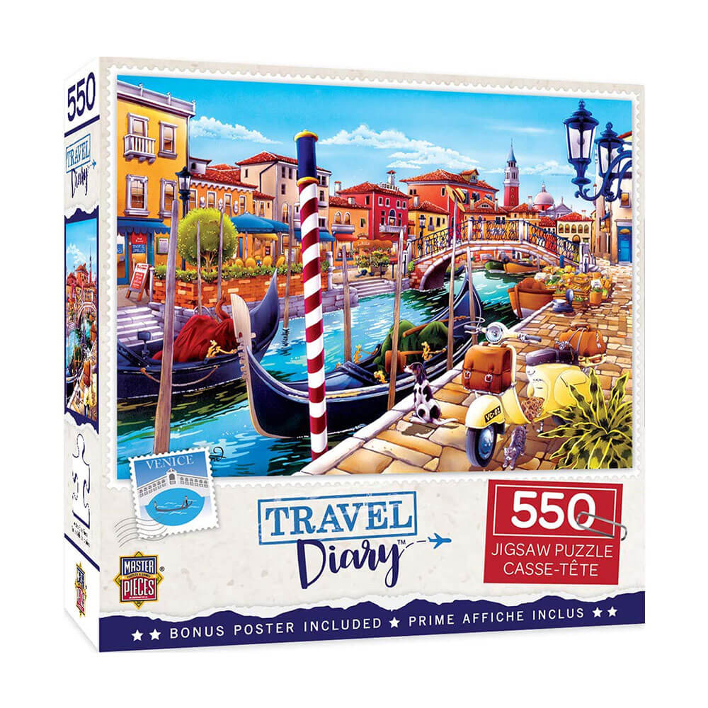 MP Diário de viagem Puzzle (550pcs)