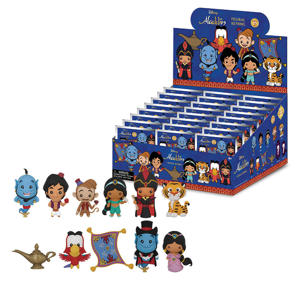 Schlüsselanhänger 3D Blind Bag Disney (24 Stück)