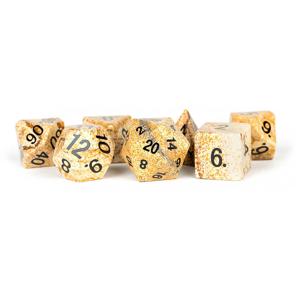 Gemstone Polyedral Dice Set 16 mm