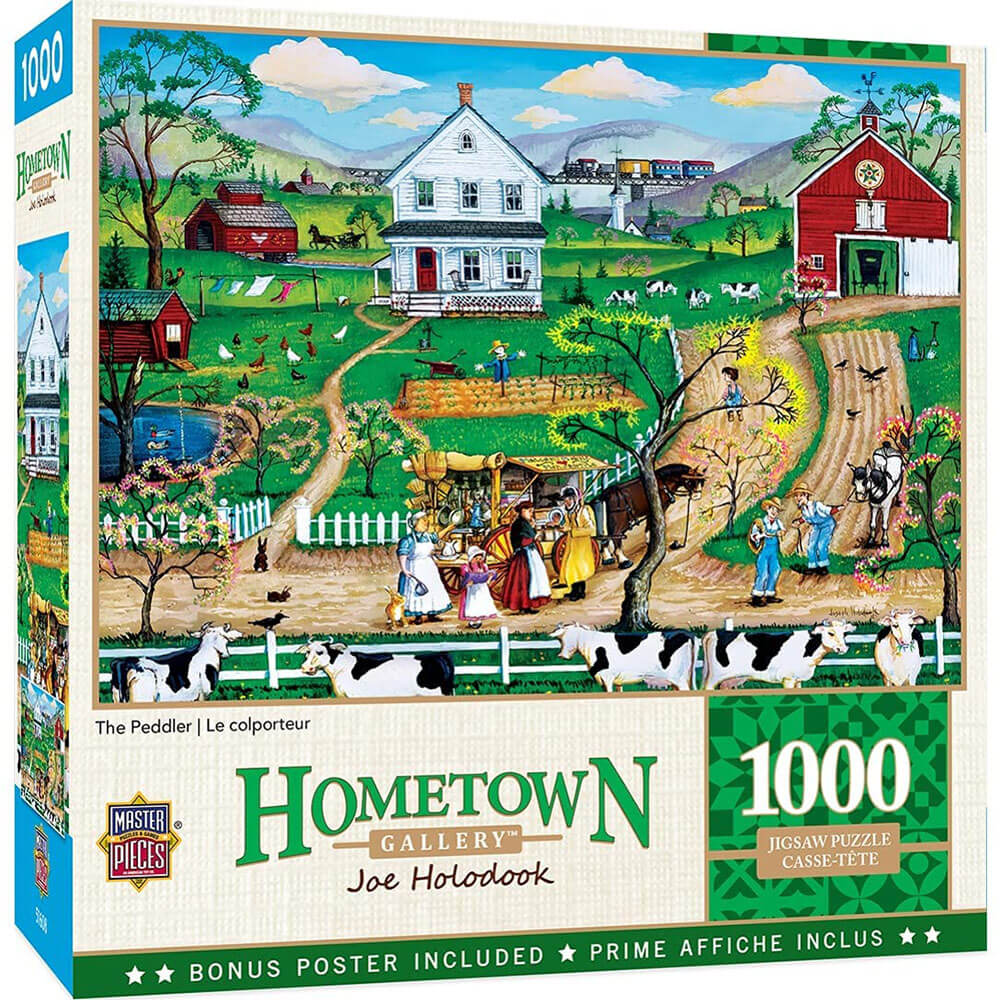 Masterpieces Hometown Gallery 1000pc Rompecedia