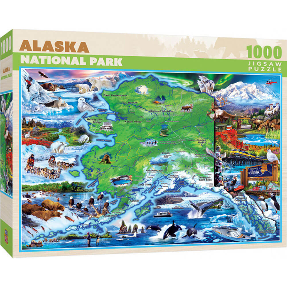 Parque -Mestre Nacional Parque Nacional 1000pc Puzzle