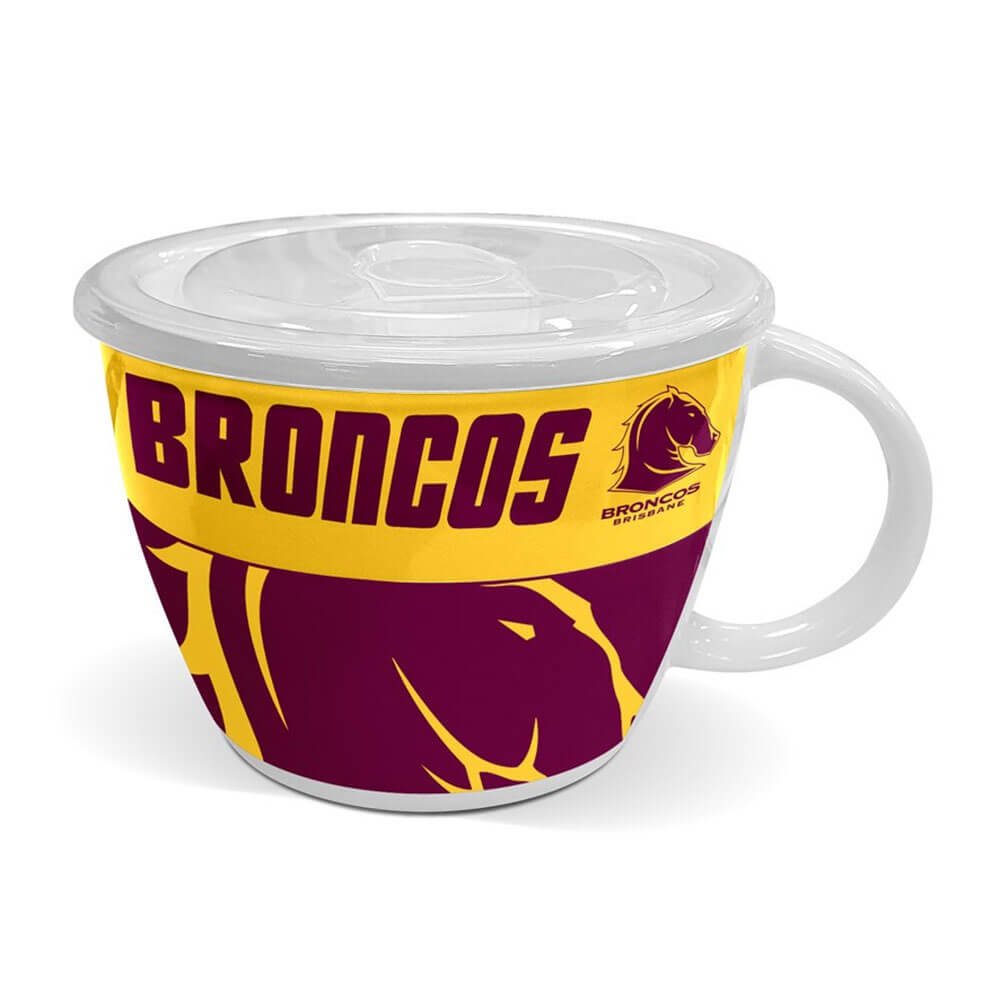 Taza de sopa NRL con tapa