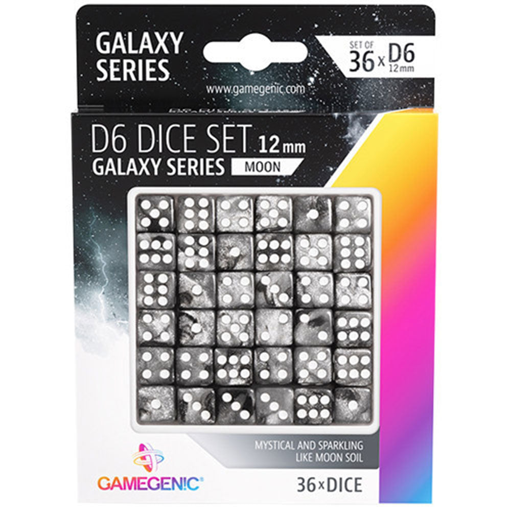 GameGenic Galaxy Series D6 DICE Set 12mm (36 pcs)