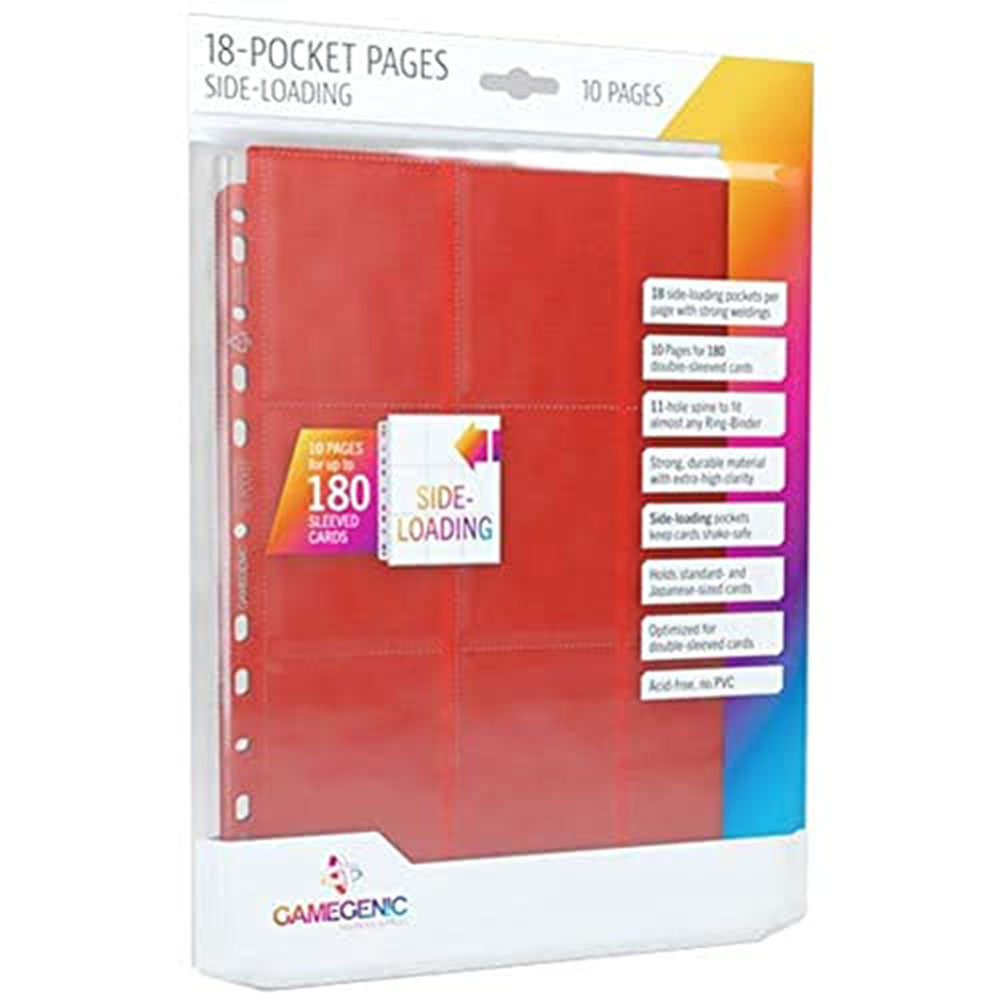 GameGenic Sideloading 18 Pocket Pages 10pcs