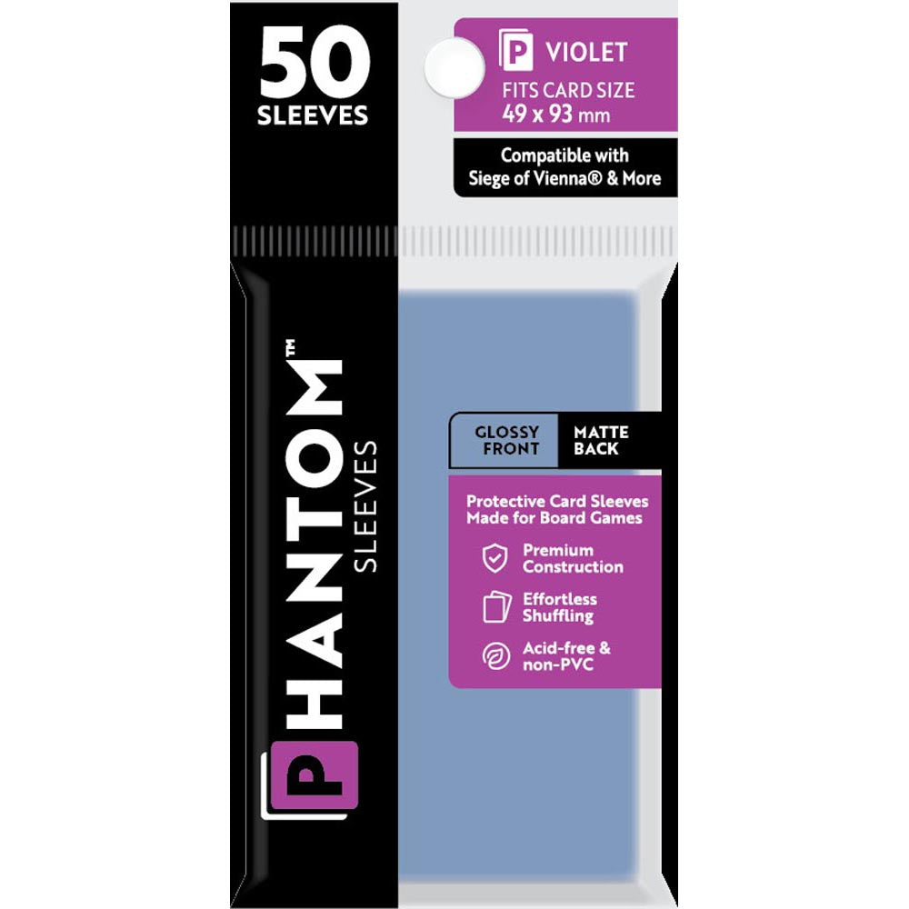 Violet Phantom mangas 50pcs (49x93 mm)