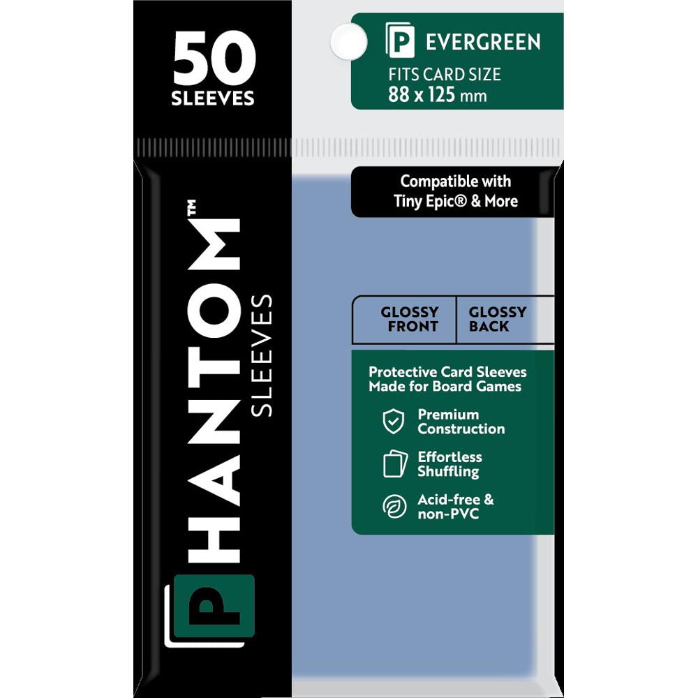 Mangas Phantom Evergreen 50pcs (88x125mm)