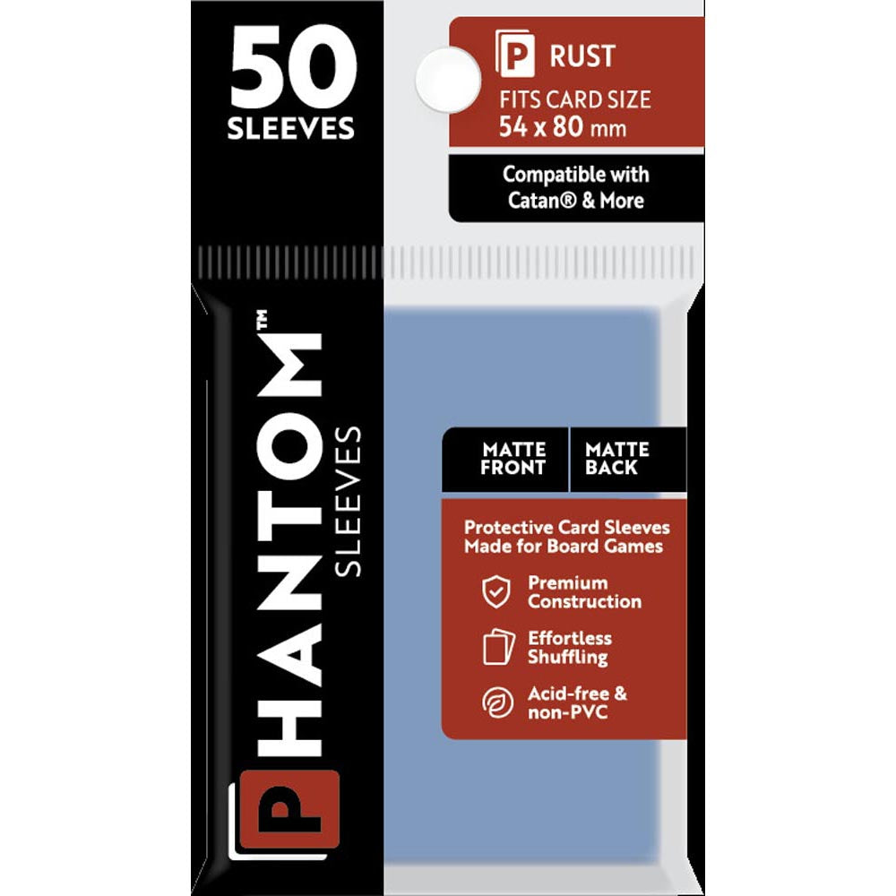 Rust Phantom Rleeves 50pcs (54x80 mm)