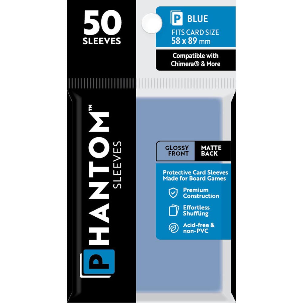 Mangas Phantom Blue 50pcs (58x89mm)