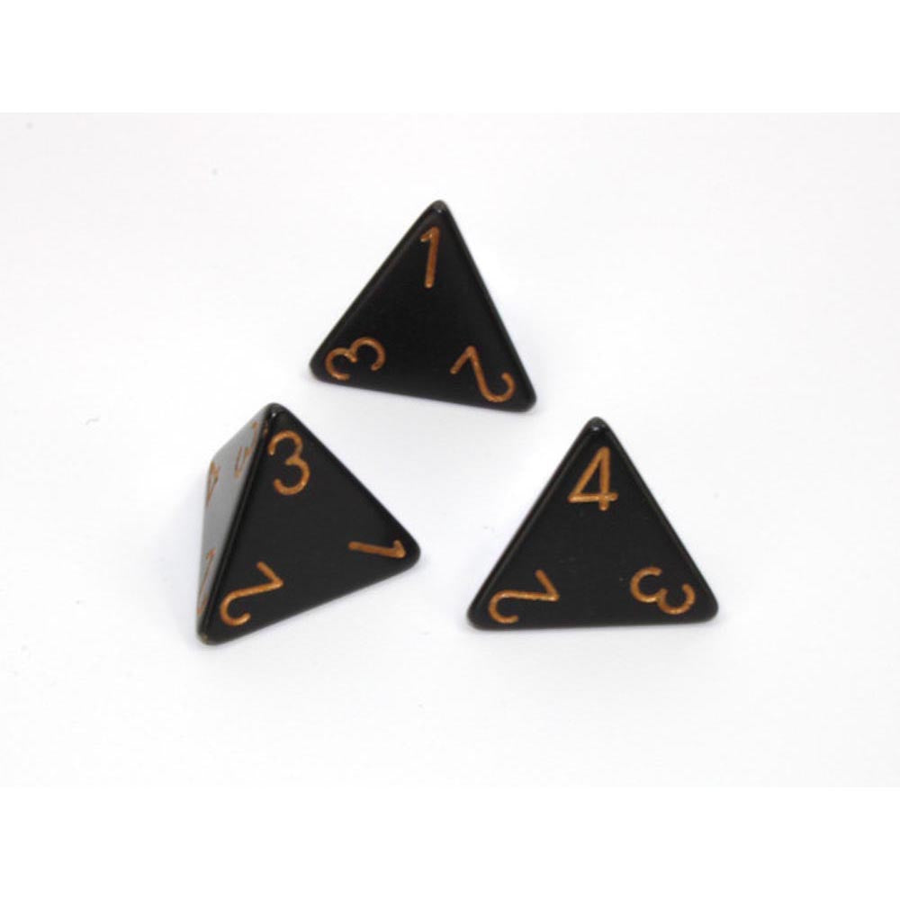 Chessex Opaque D4 Polyédrique Dice