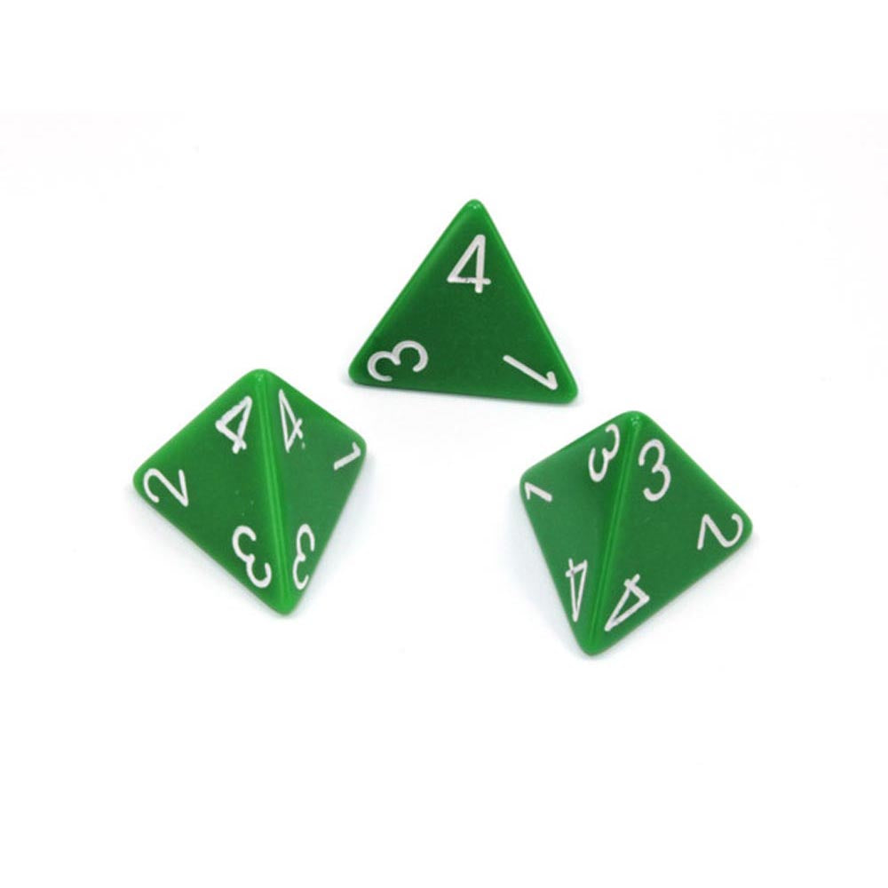 Chessex Opaque D4 Polyhedral Dice