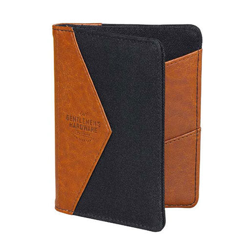 Gentlemen's Hardware Charcoal Canvas Wallet