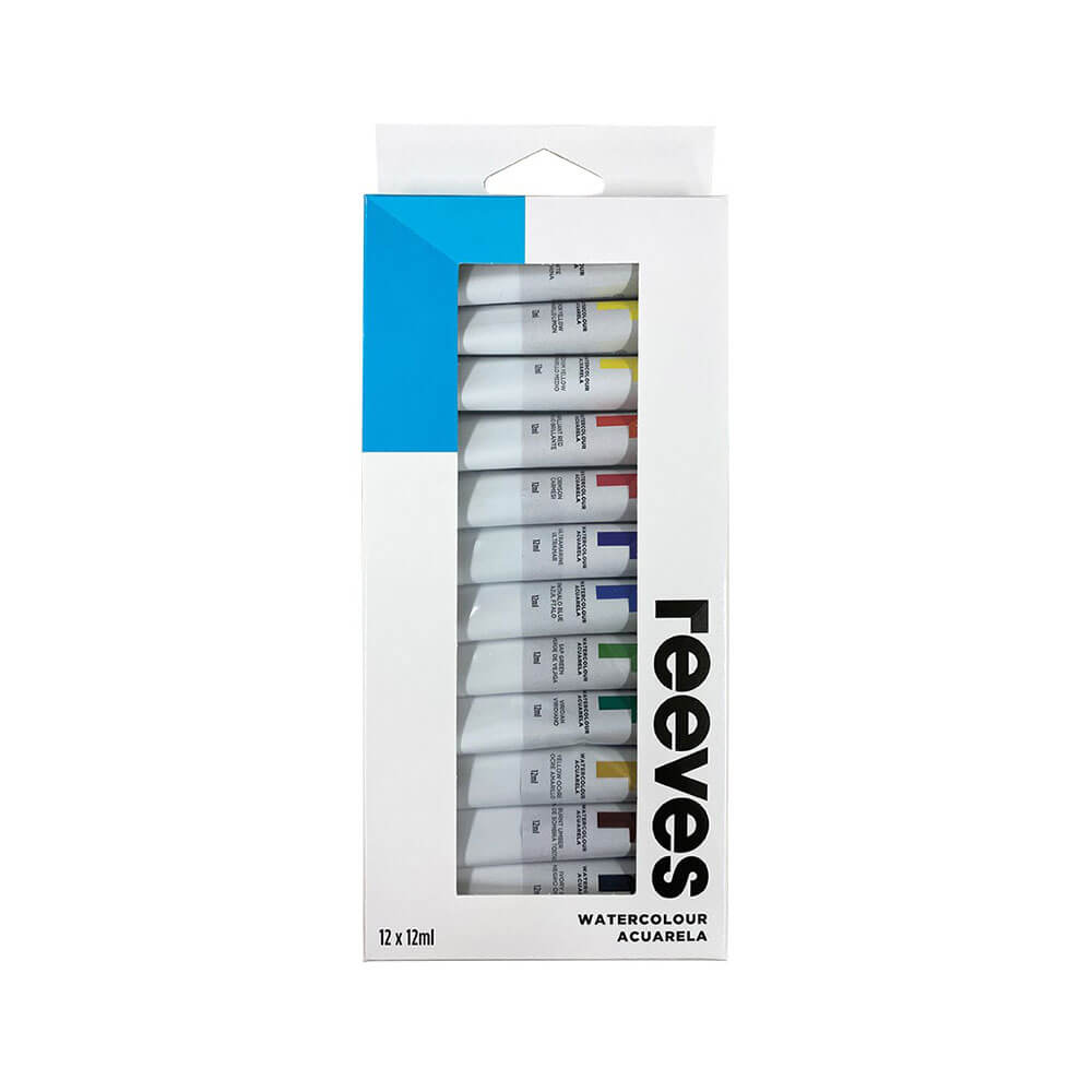 Tubes de peinture Reeves 12 ml (12pk)