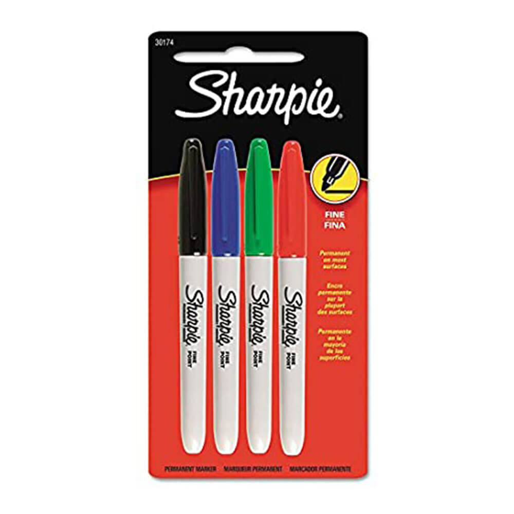  Sharpie Fine Permanent Marker sortiert