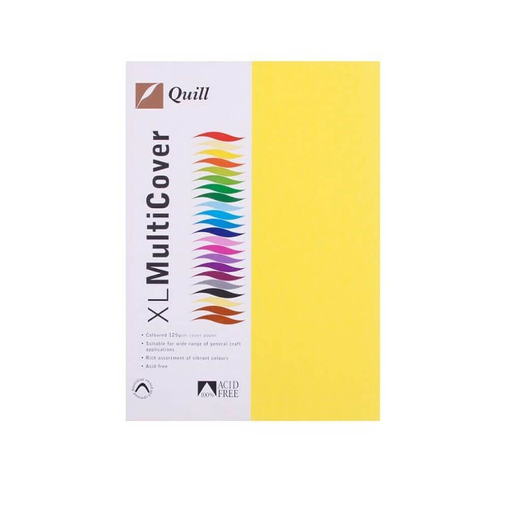 Papel de cobertura de la pluma A4 125GSM (250pk)