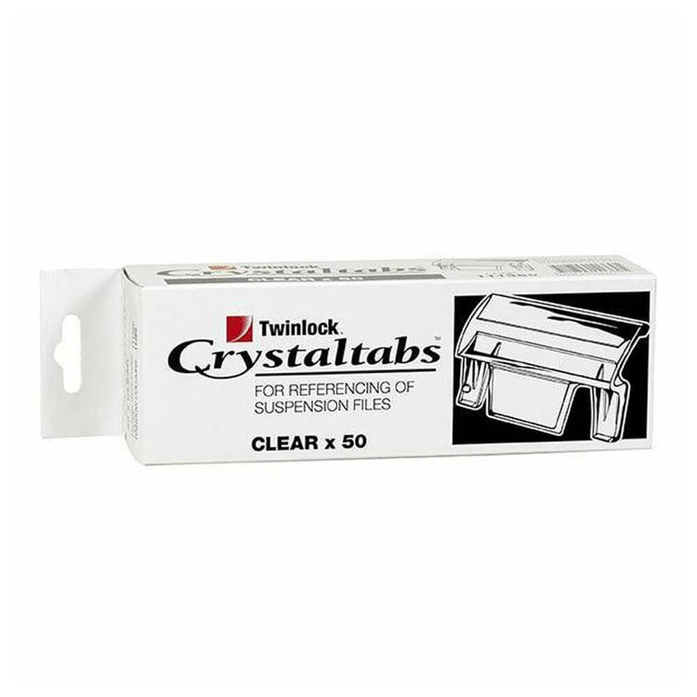 CrystalFile Index -flikar Rensa 50pk