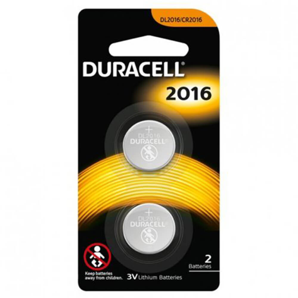 Duracell litiumknappbatterier (2pk)